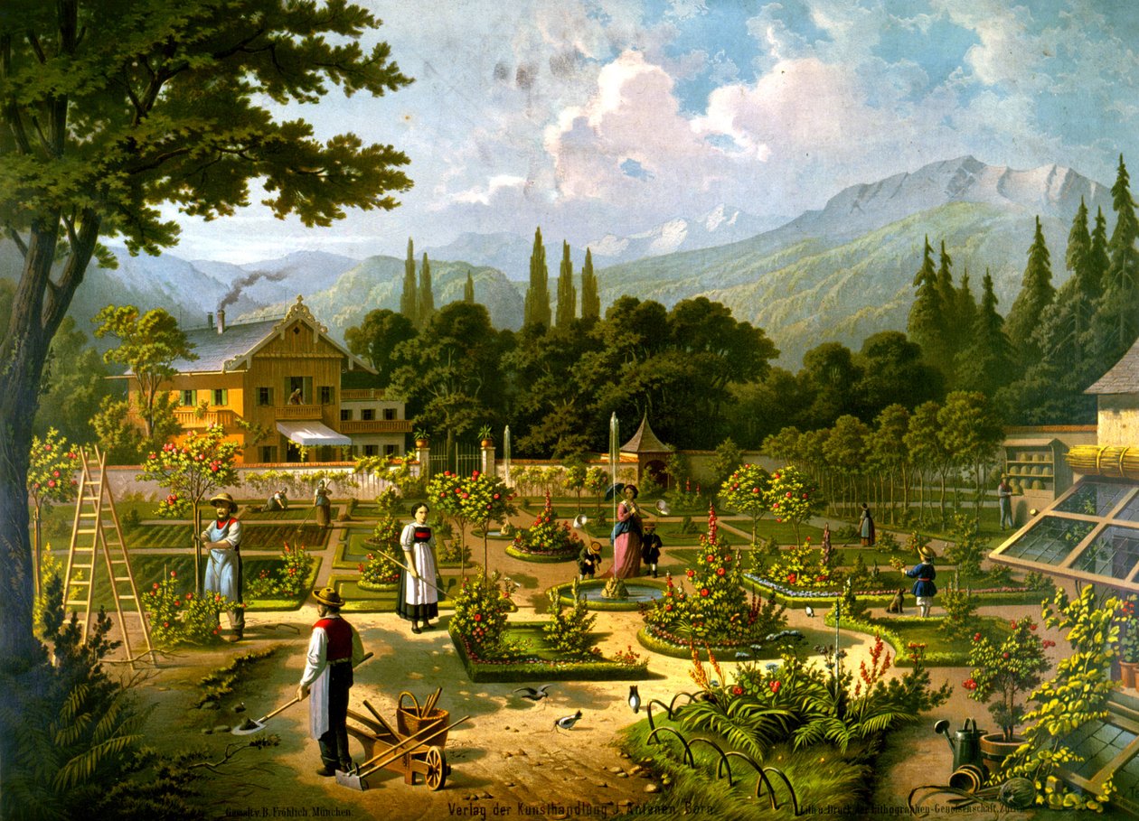 Jardinagem na Suíça de Bernard Frohlich