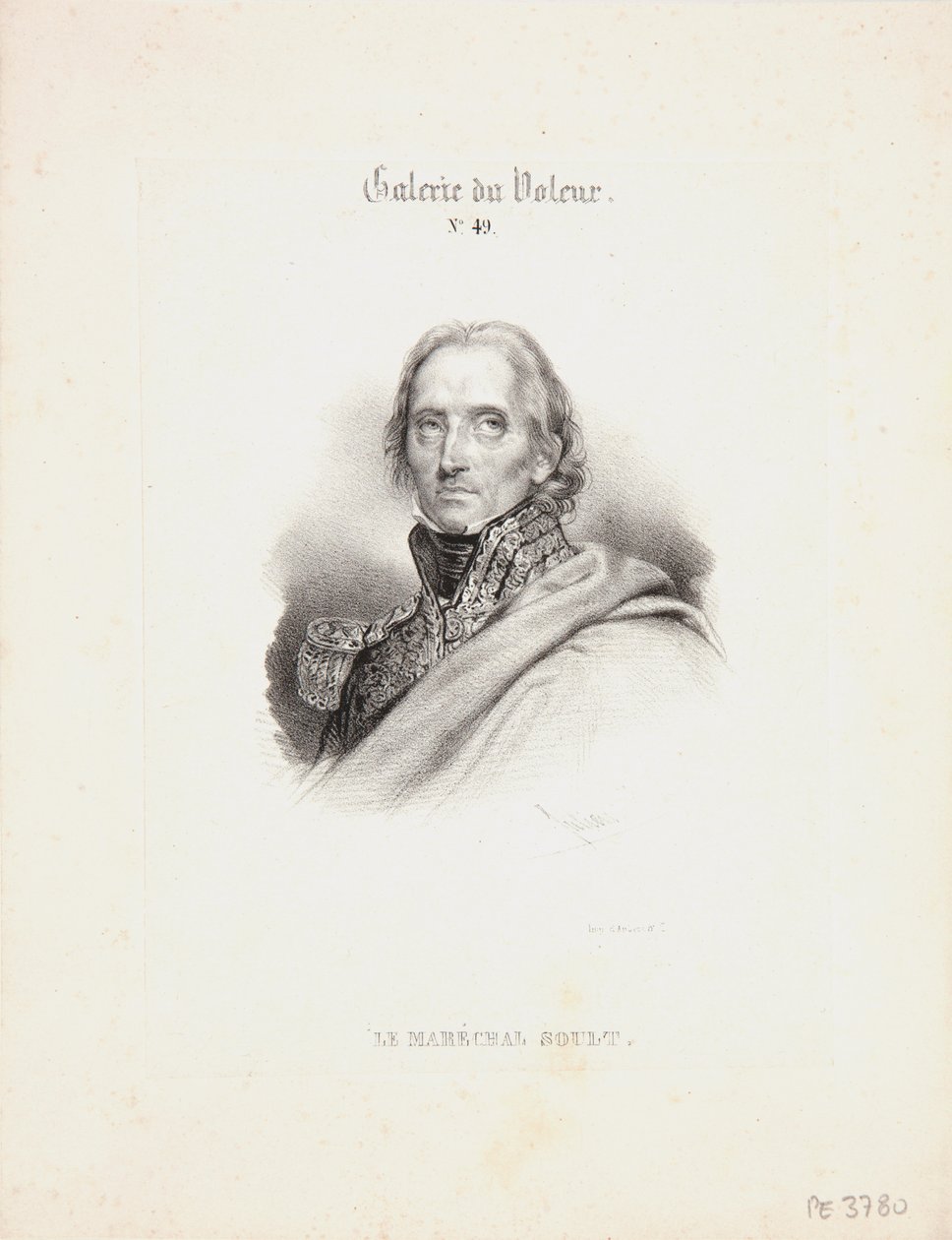 Marechal Soult, c.1840 de Bernard Romain Julien