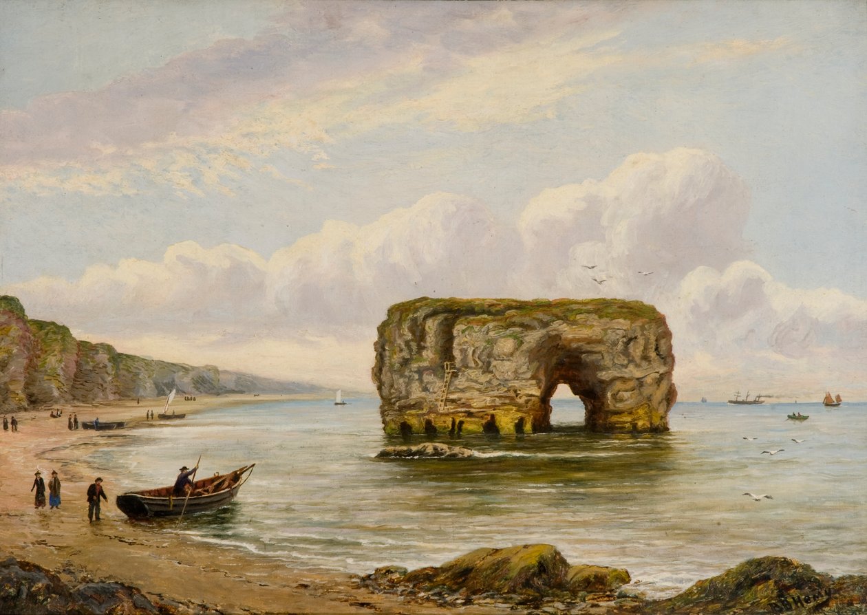 Marsden Rock, c.1880-1900 de Bernard Benedict Hemy