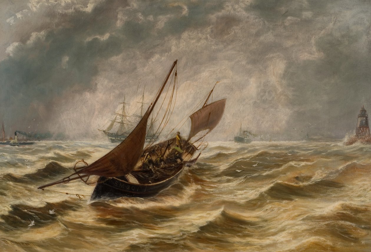 Seascape de Bernard Benedict Hemy