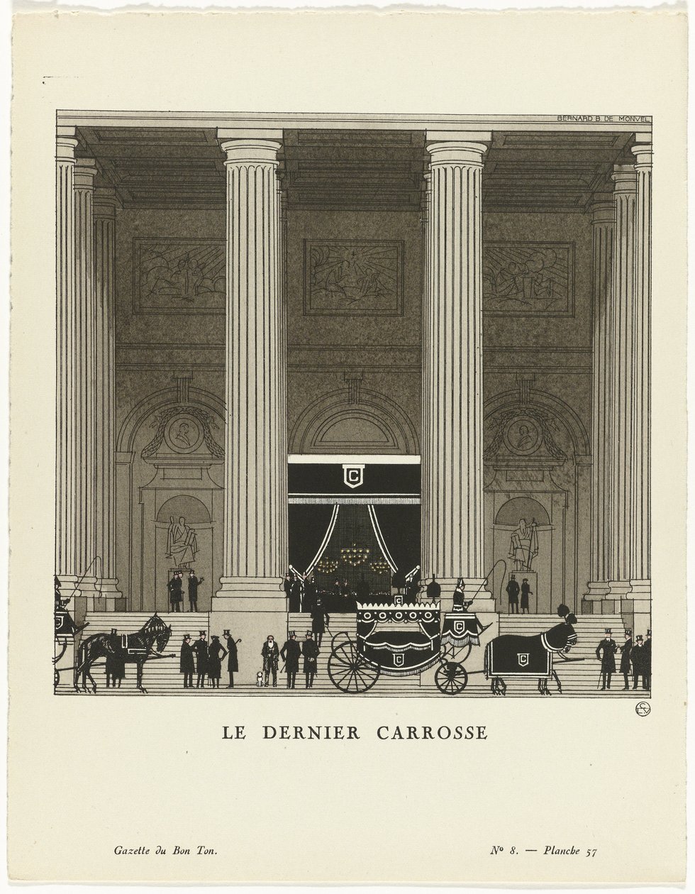 Boas Gazetas de Tom de Bernard Boutet de Monvel