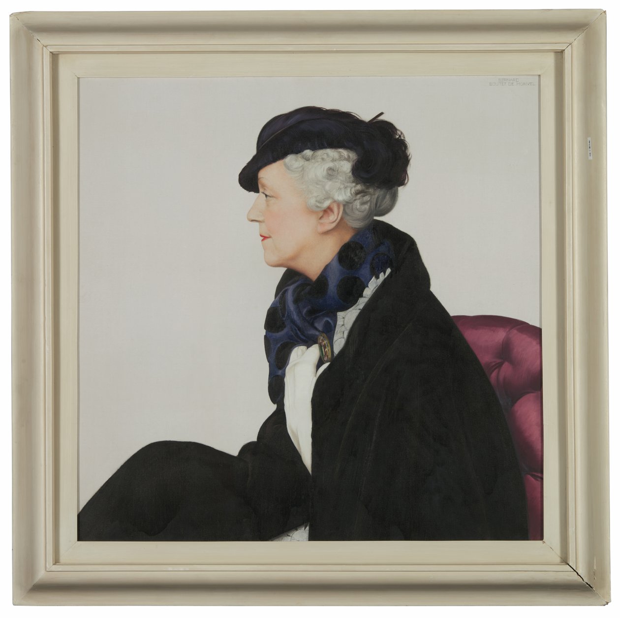 Retrato de Lady Mendl (1865-1950), de solteira Ella de Wolfe, chamada "Elsie" (óleo sobre tela) de Bernard Boutet de Monvel