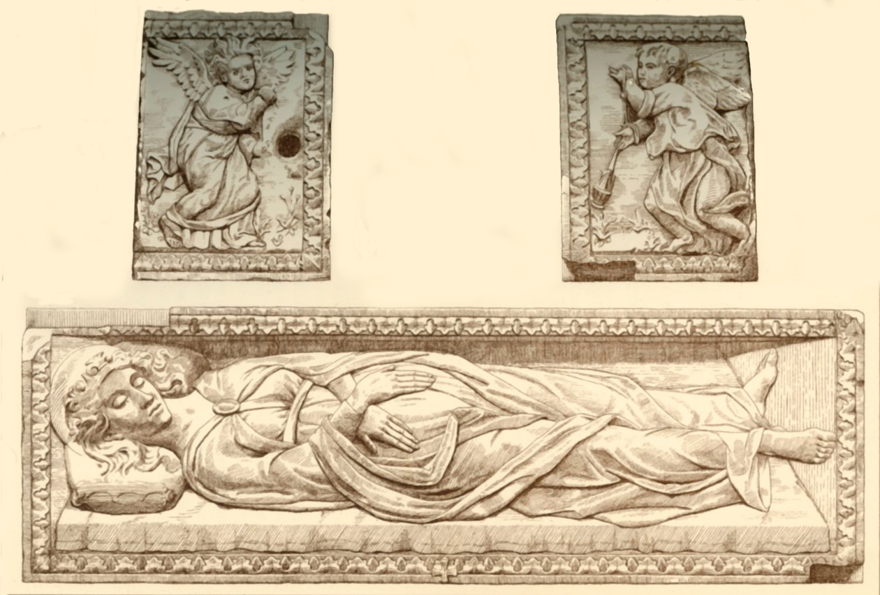 Sarcófago de Santa Giustina, c1476, 1881. de Bernard Collier