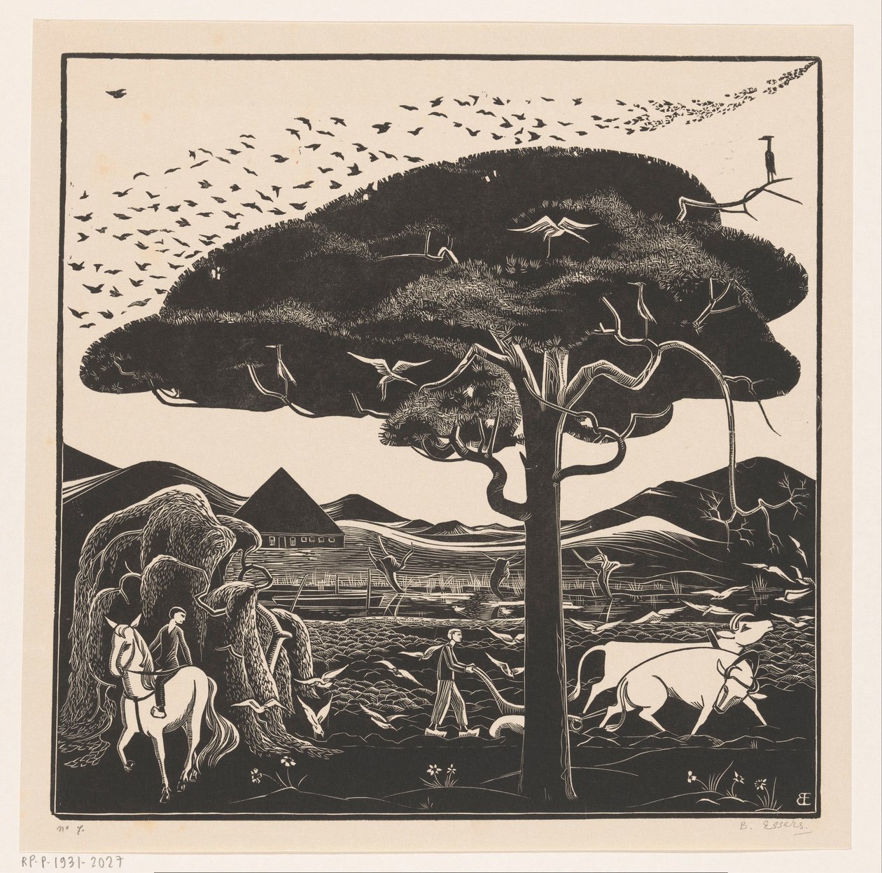 Arando Bois de Bernard Essers (signed by artist)