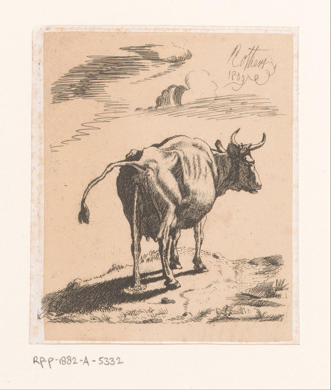 Vaca urinária de Bernard Eugène Antoine Rottiers
