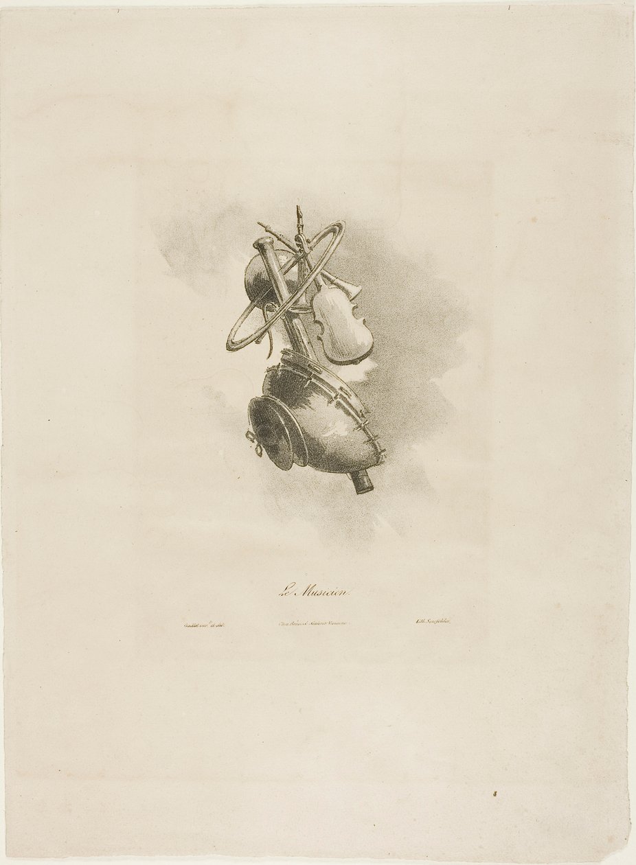 O Músico, de Arts et Métiers de Bernard Gaillot