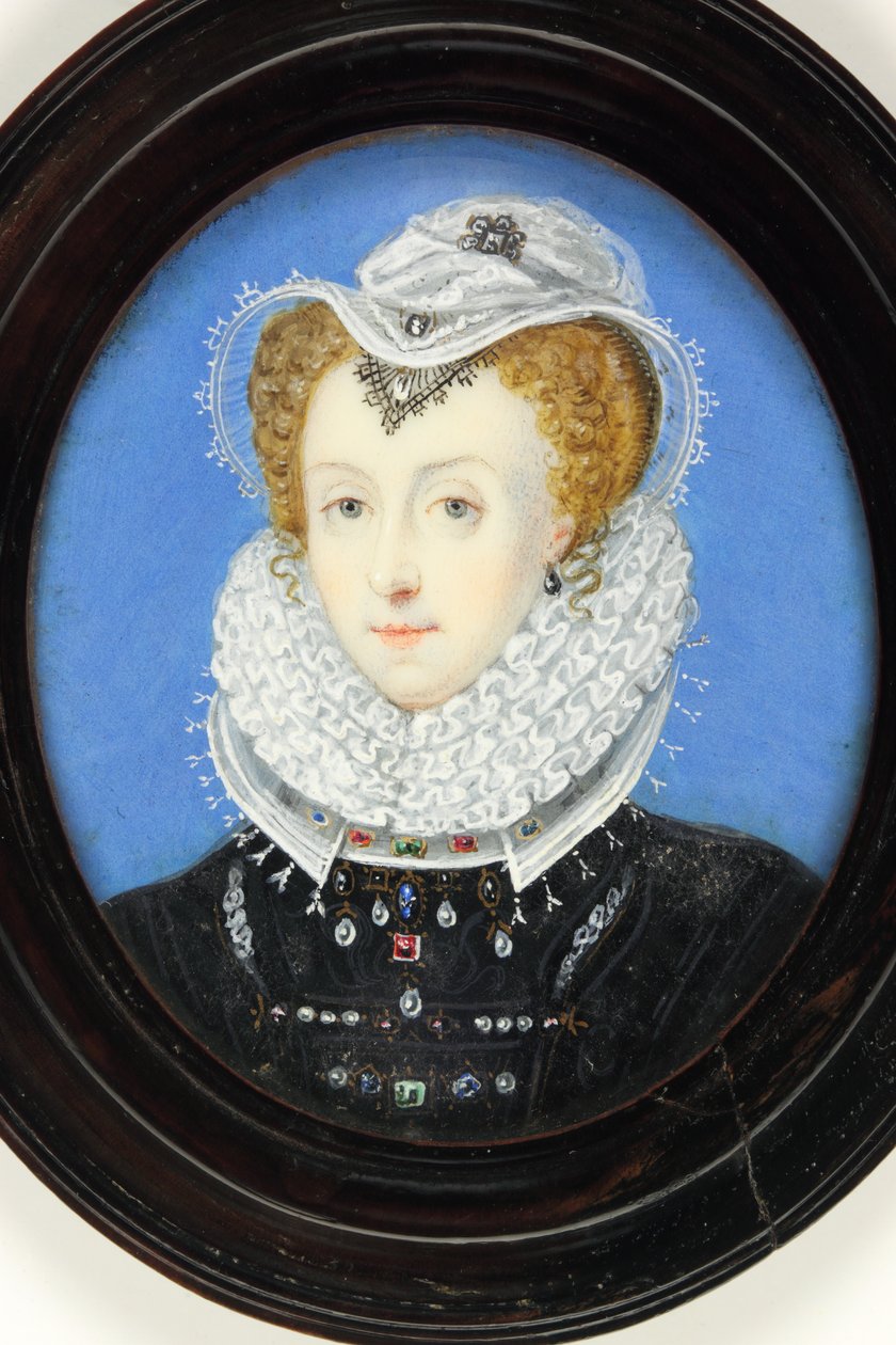 Rainha Elizabeth I (esmalte) de Bernard III Lens