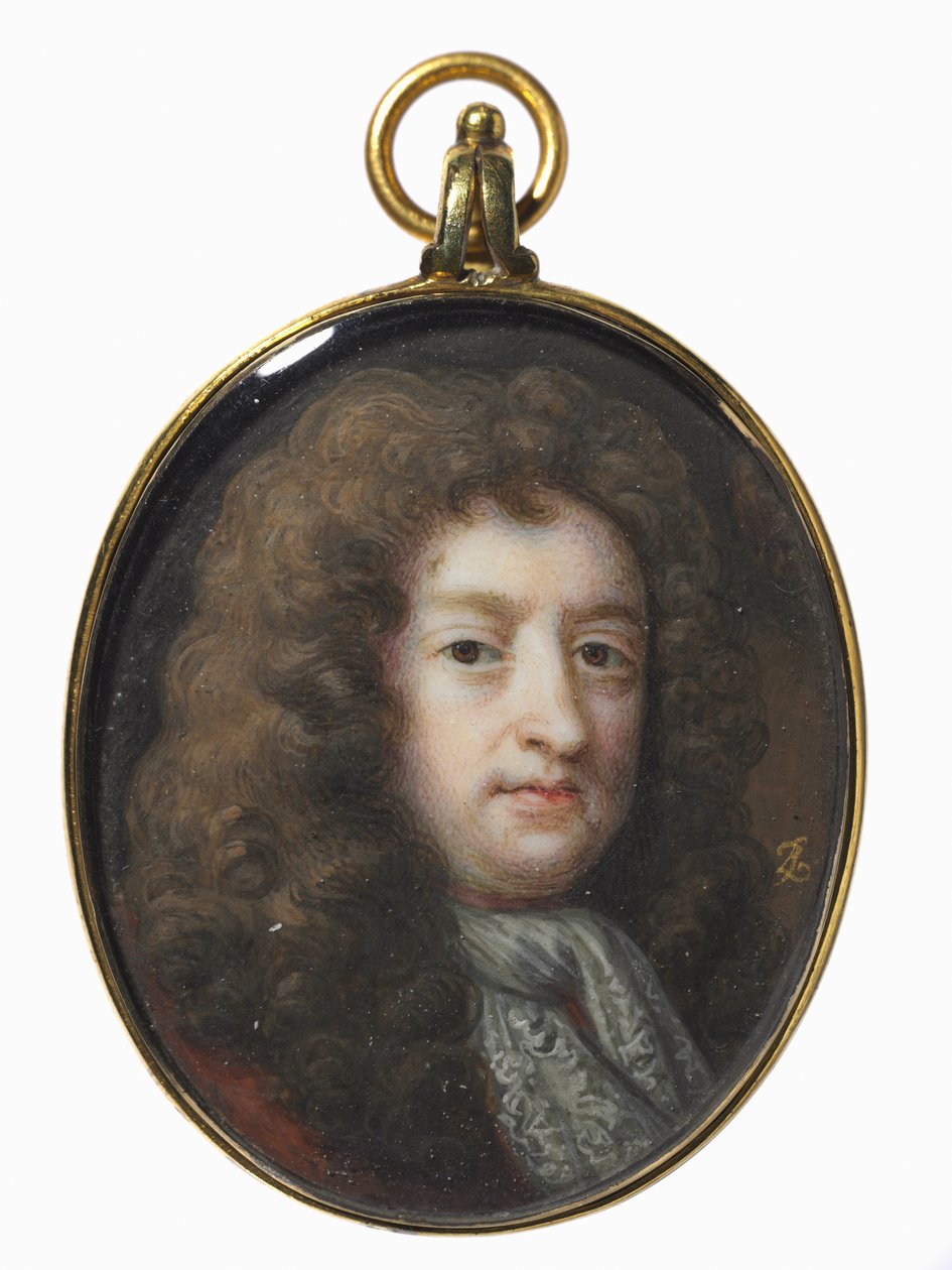 Retrato de Samuel Butler, c. 1715-20. de Bernard Lens