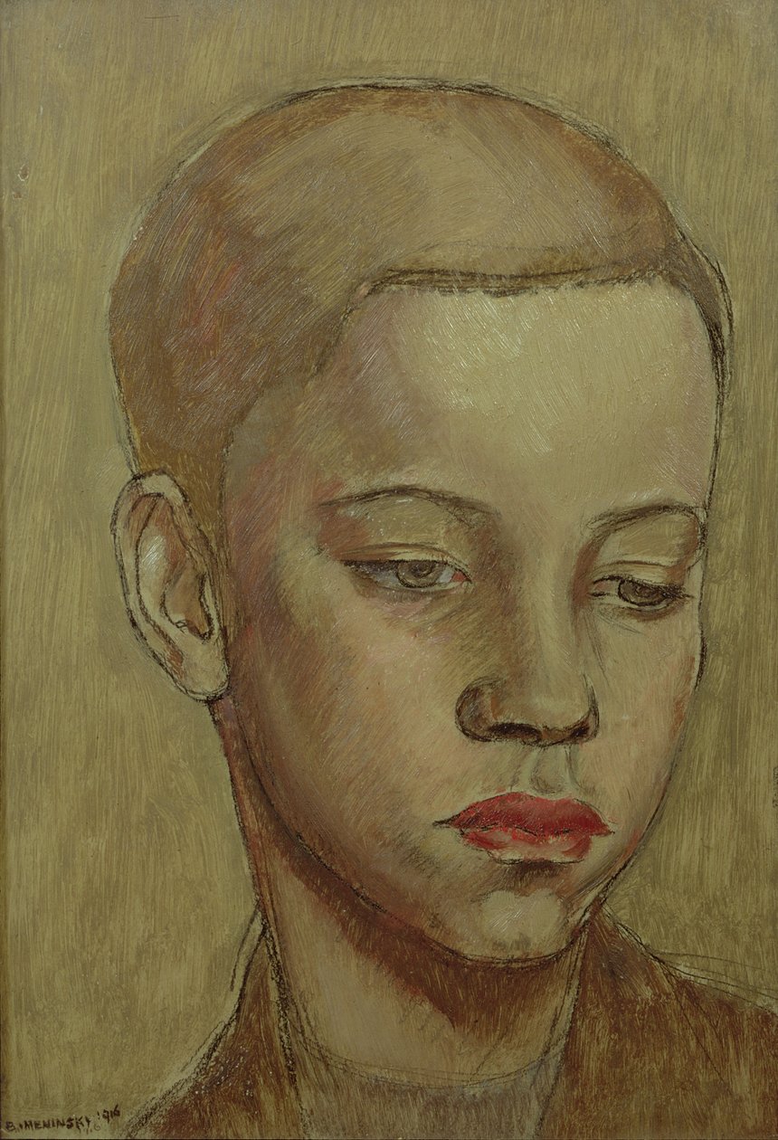 Cabeça de um menino de Bernard Meninsky