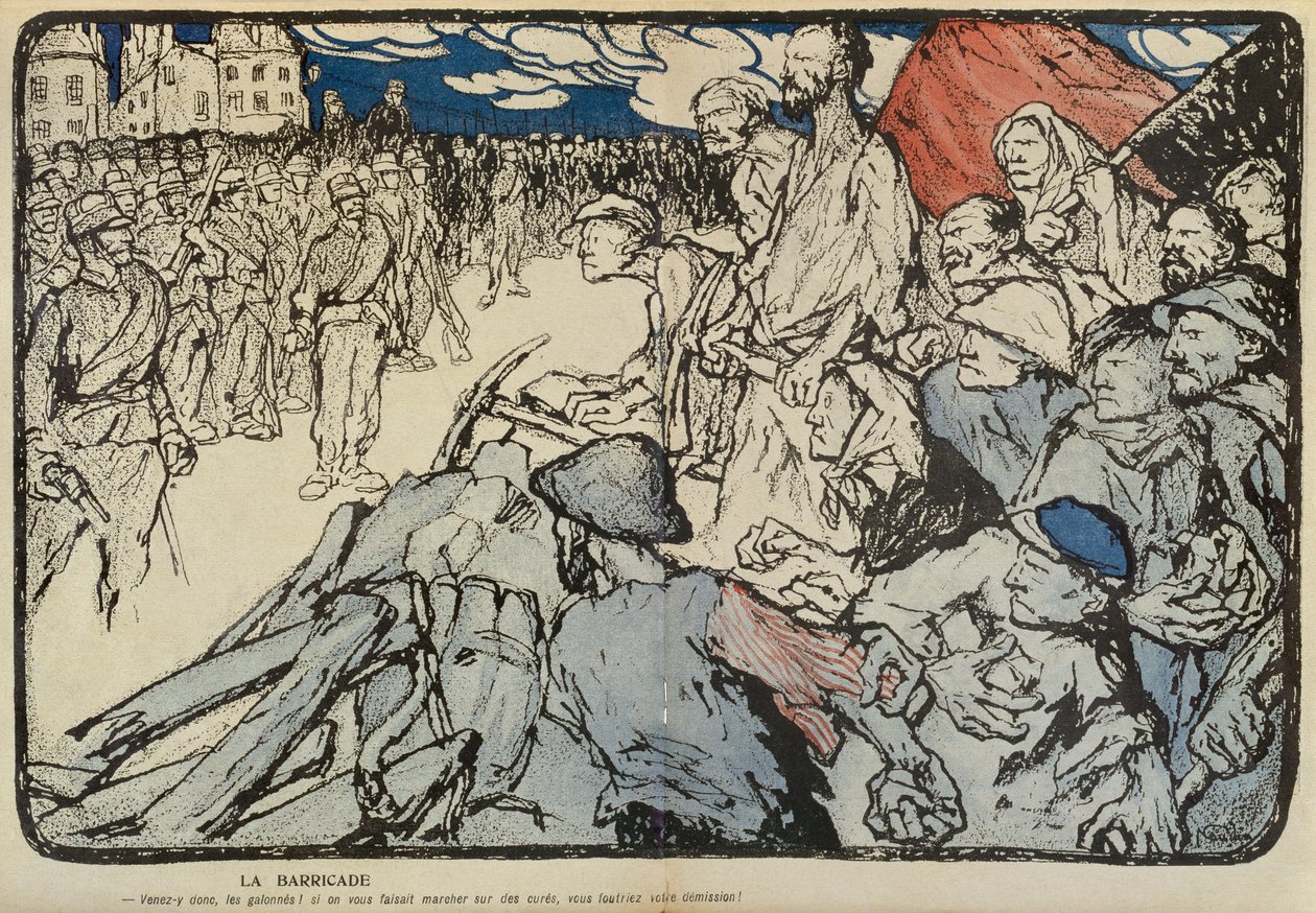 A Barricada, ilustração de 