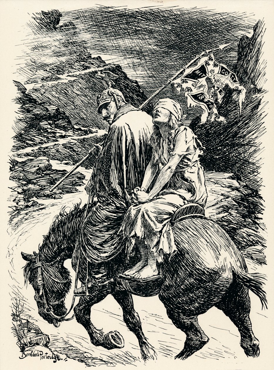 O Caminho da Vitória - Estágio VI, c1920 de Bernard Partridge