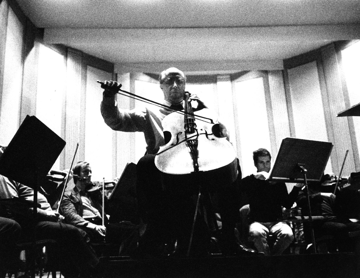 Mstislav ROSTROPOVICH de Bernard Perrine