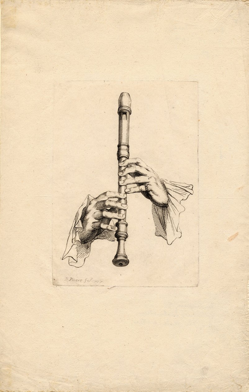 Gravadores de mãos, um 1700 de Bernard Picart