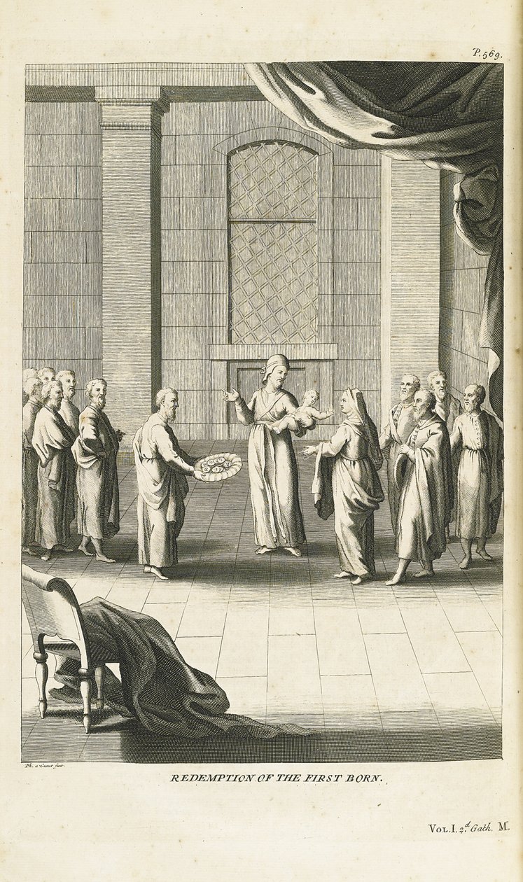 Redenção do Filho Primogênito, 1735-1739 de Bernard Picart