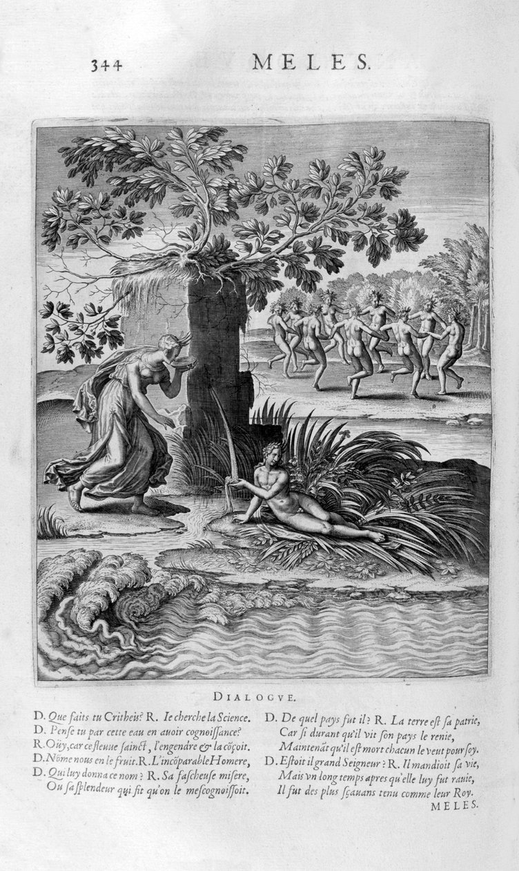 Rio Meles, 1615 de Bernard Picart