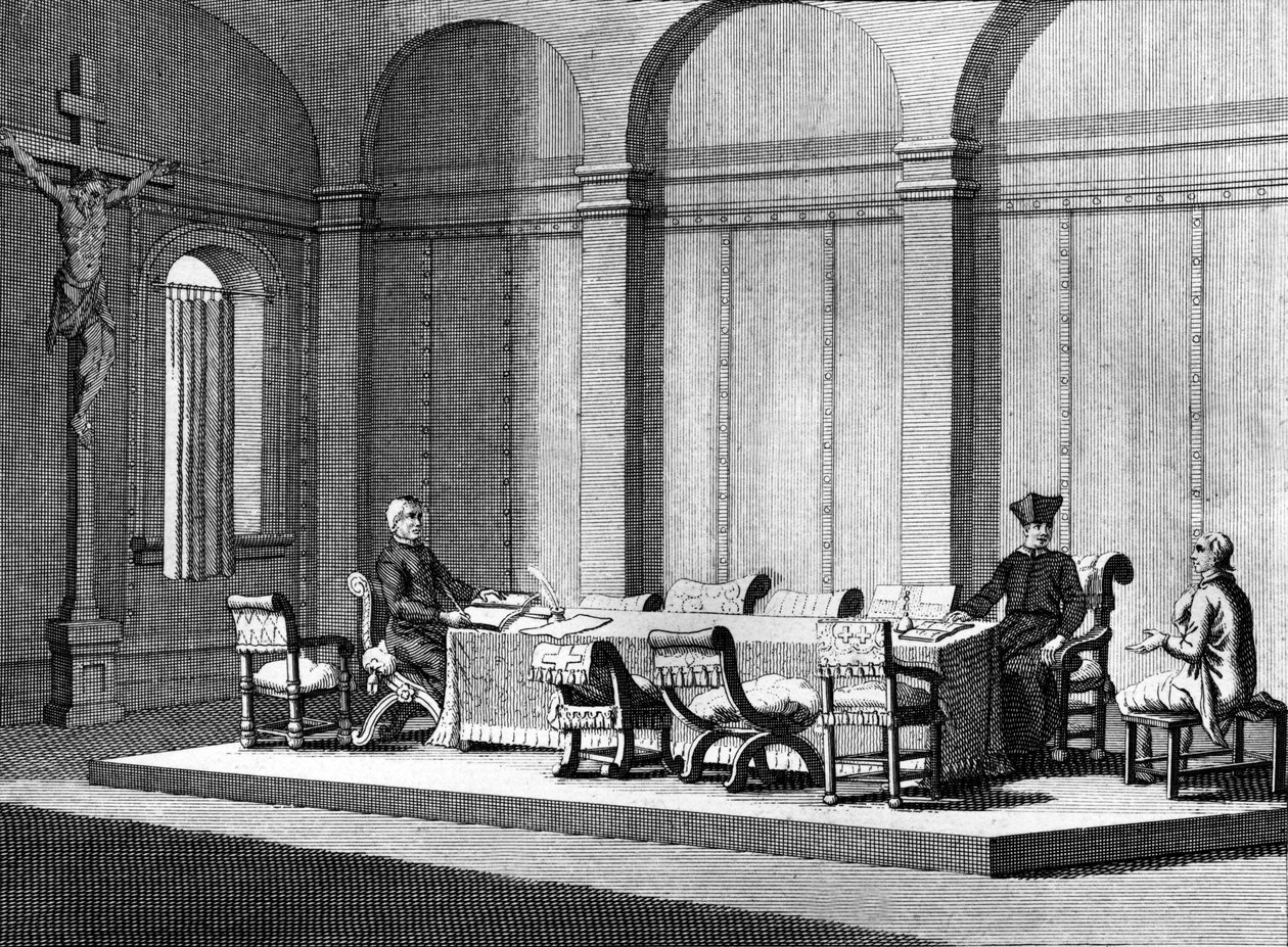 A Sala da Inquisição Romana de Bernard Picart
