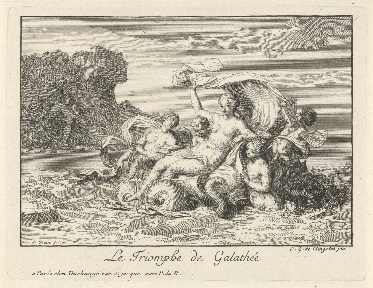 Triunfo de Galatea
O triunfo da Galatea (título sobre o objecto) de Bernard Picart
