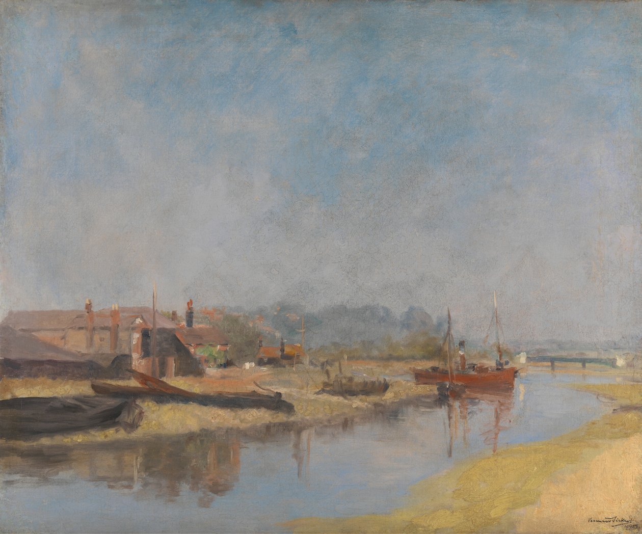 O mercado do peixe de Bernard Sickert