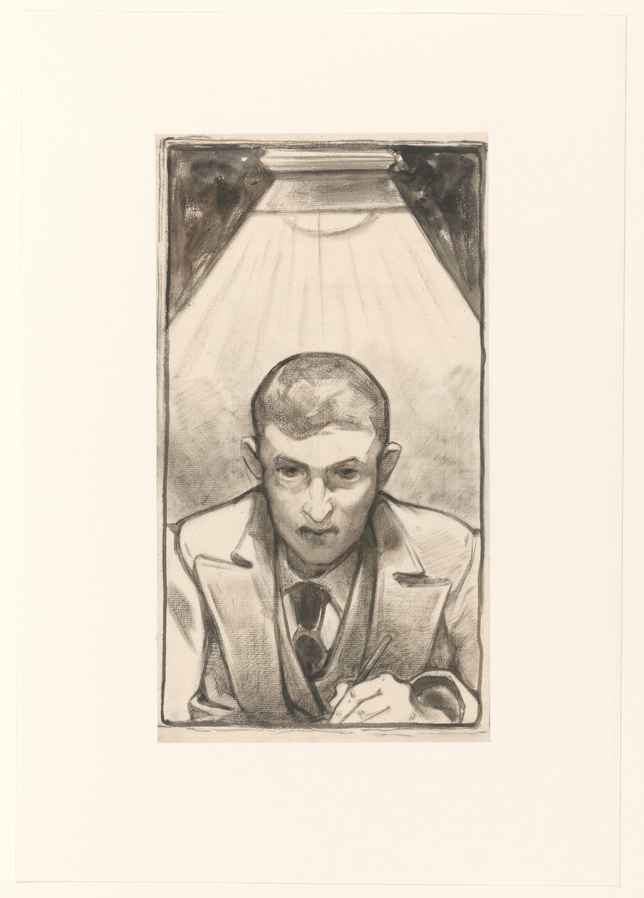 Auto-retrato de Bernard Willem Wierink