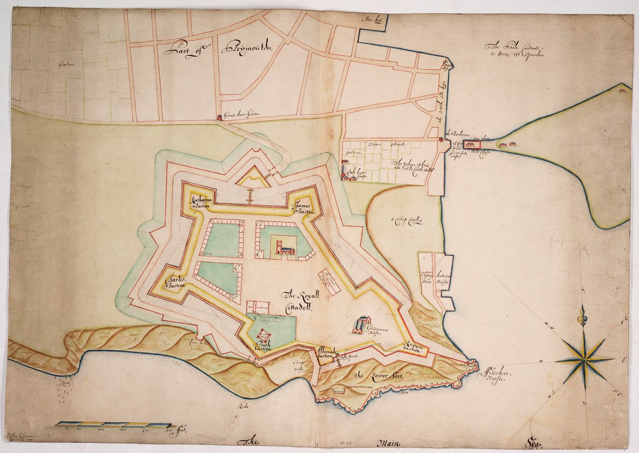 Cidadela de Plymouth de Bernard de Gomme