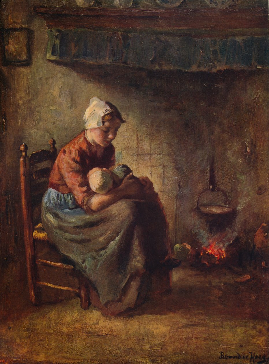 A Cottage Madonna, c1915 de Bernard de Hoog