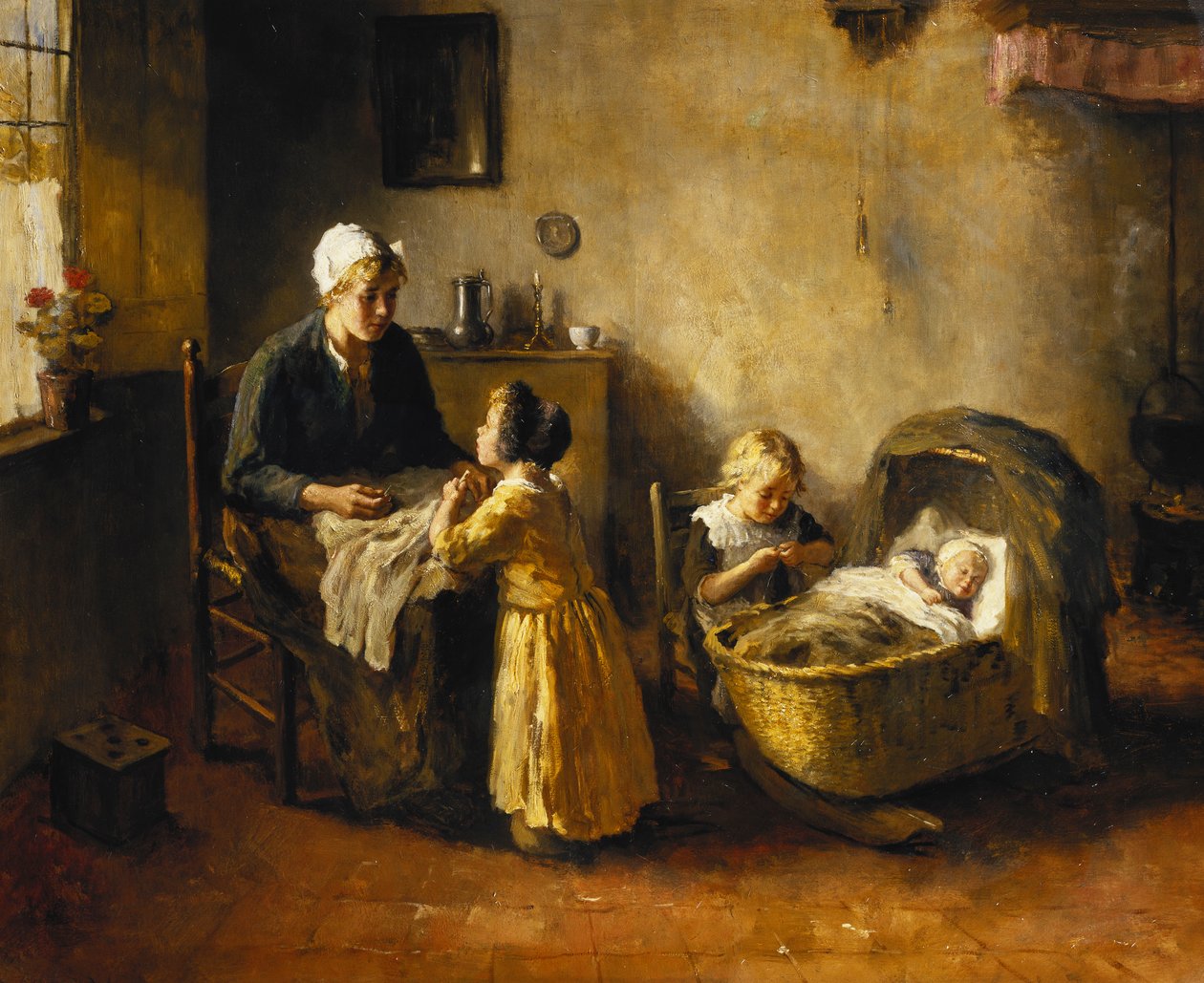 A pequena familia de Bernard de Hoog