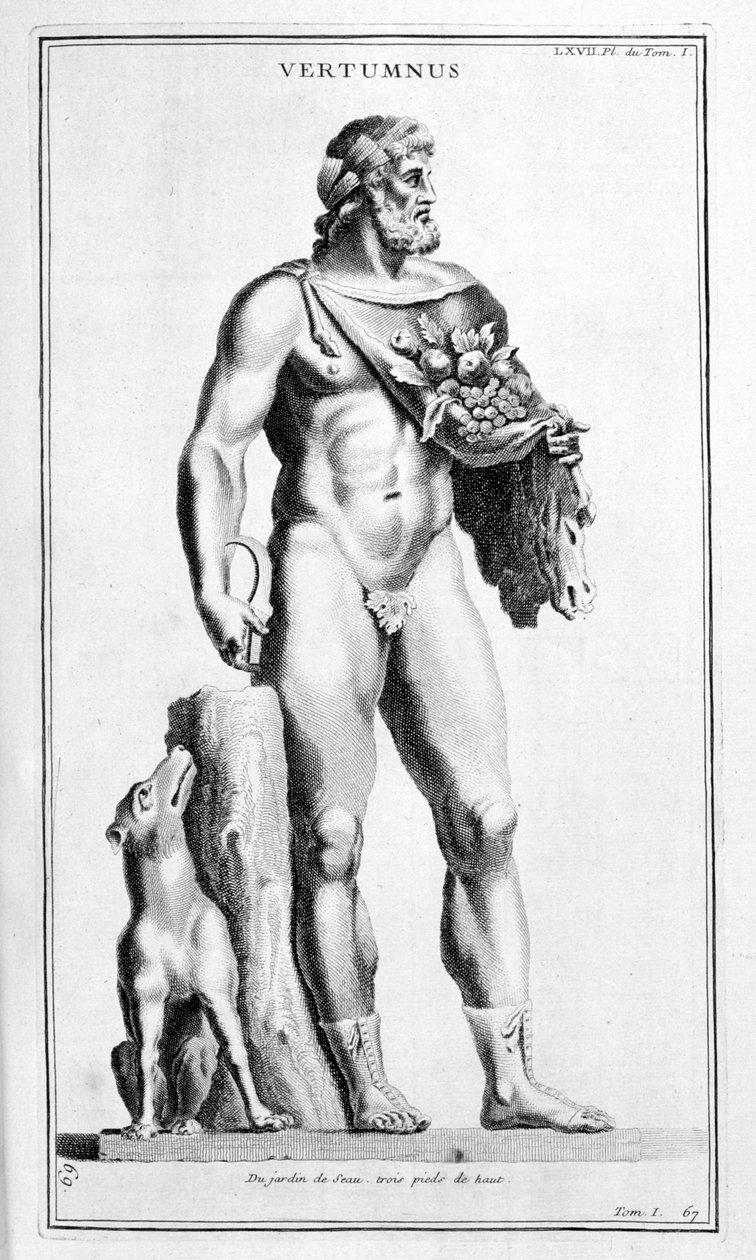 Vertumne, 1757 de Bernard de Montfaucon