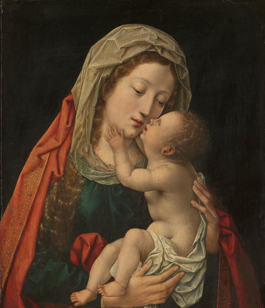 A Virgem e o Menino de Bernard van Orley (workshop of)