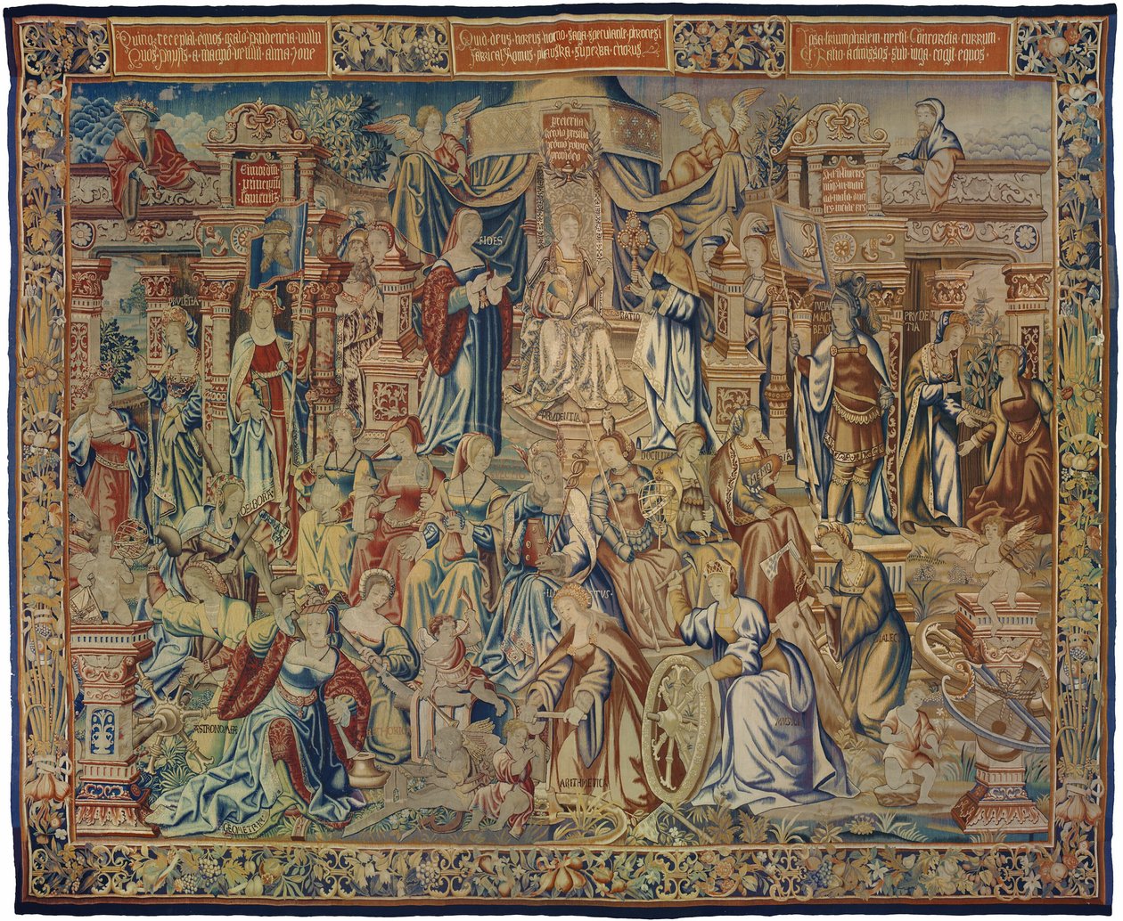 Prudentia (Prudence), de Los Honores de Bernard van Orley