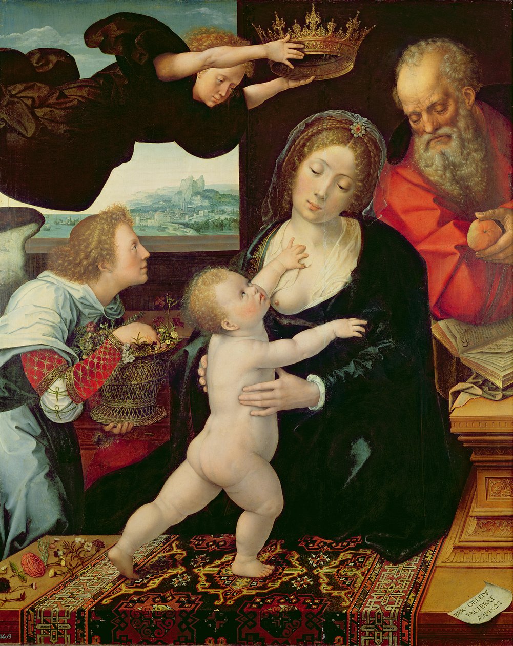 A Sagrada Família, 1522 de Bernard van Orley