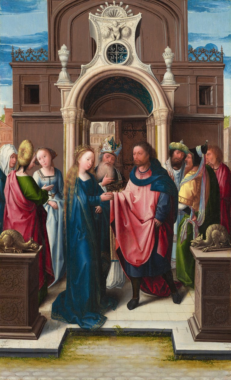 O Casamento da Virgem de Bernard van Orley