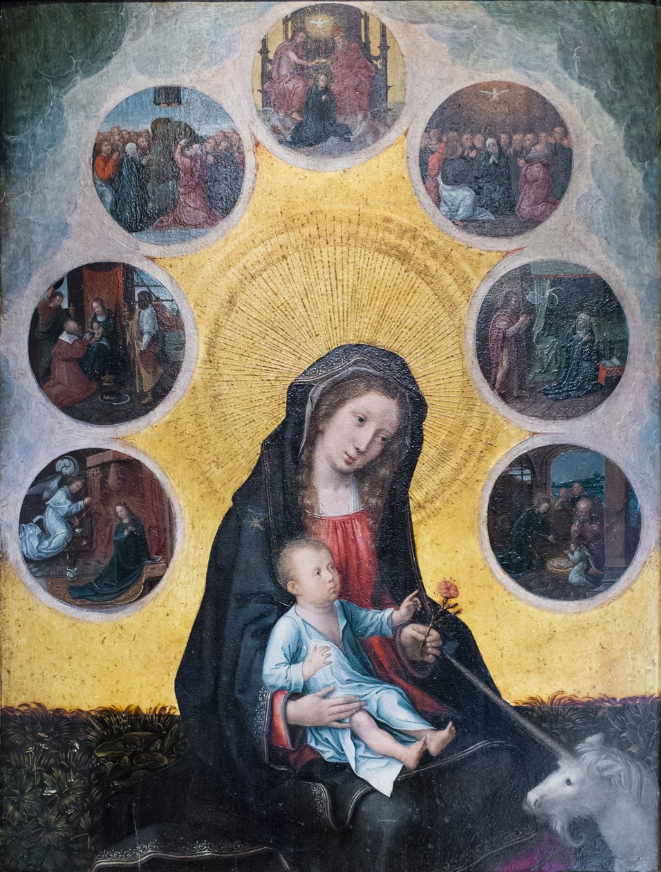 As Sete Alegrias da Virgem de Bernard van Orley