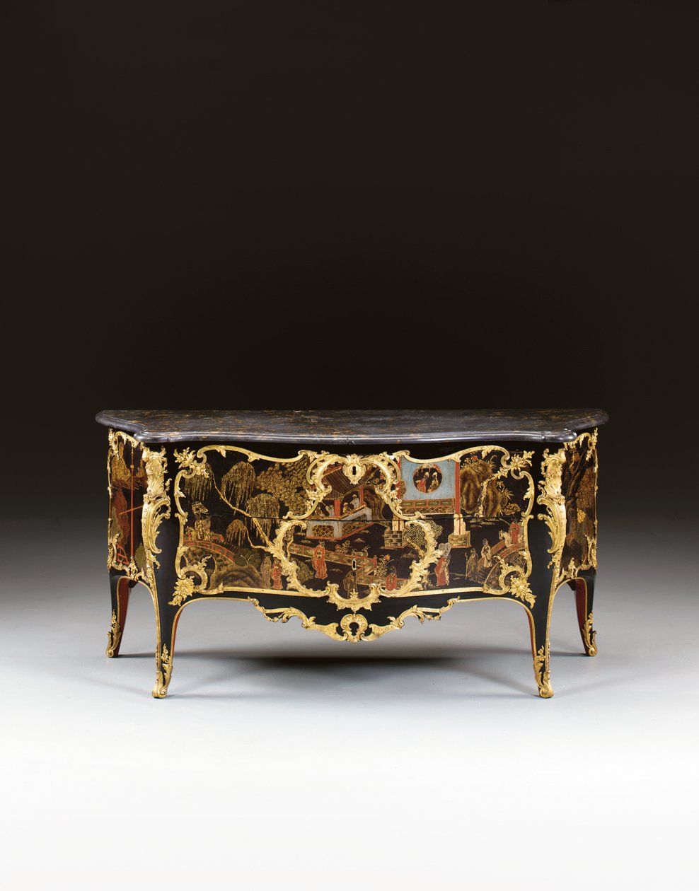 Cômoda Luís XV, c.1740 de Bernard van Risamburgh