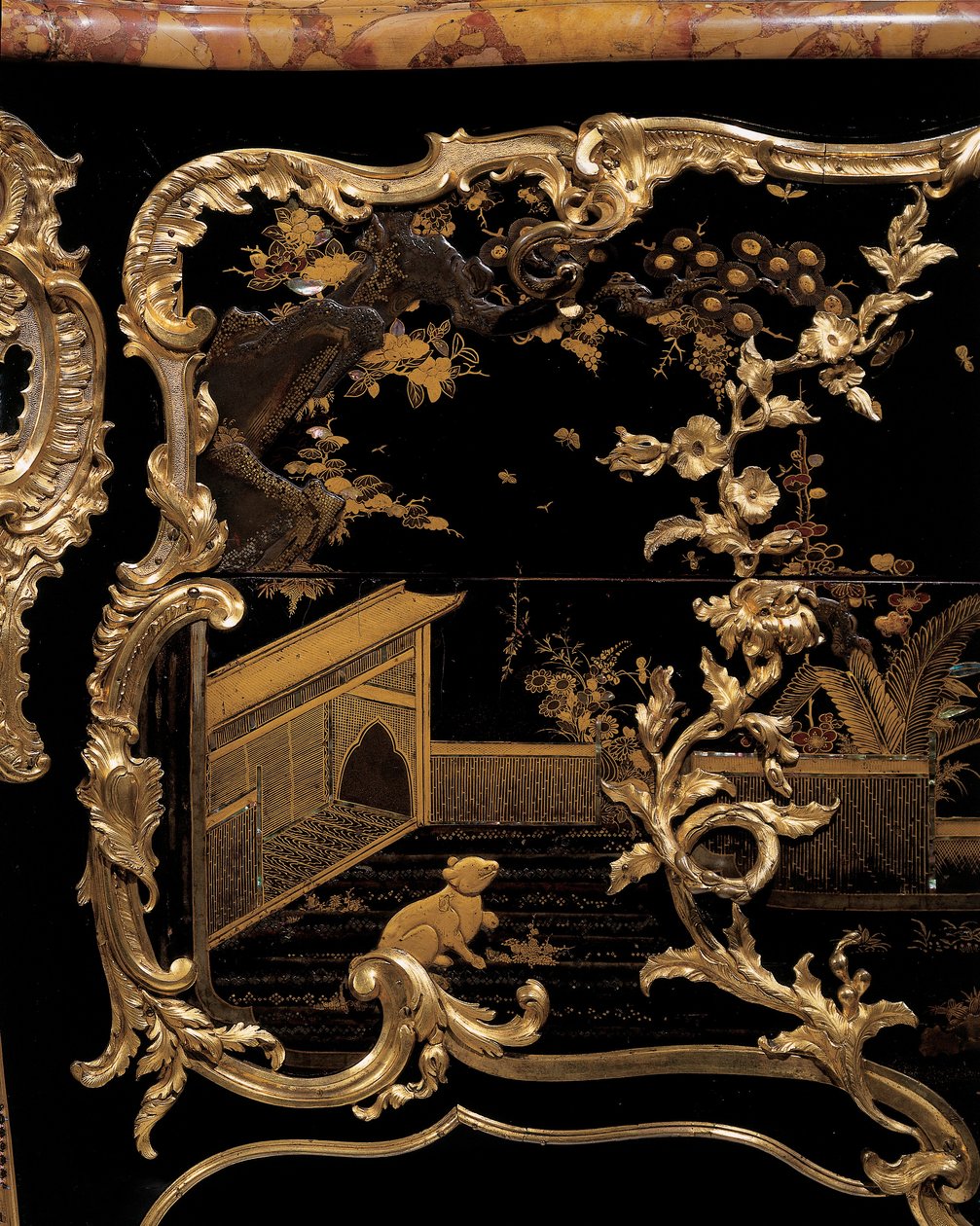Cômoda, c.1745 de Bernard van Risenburgh II