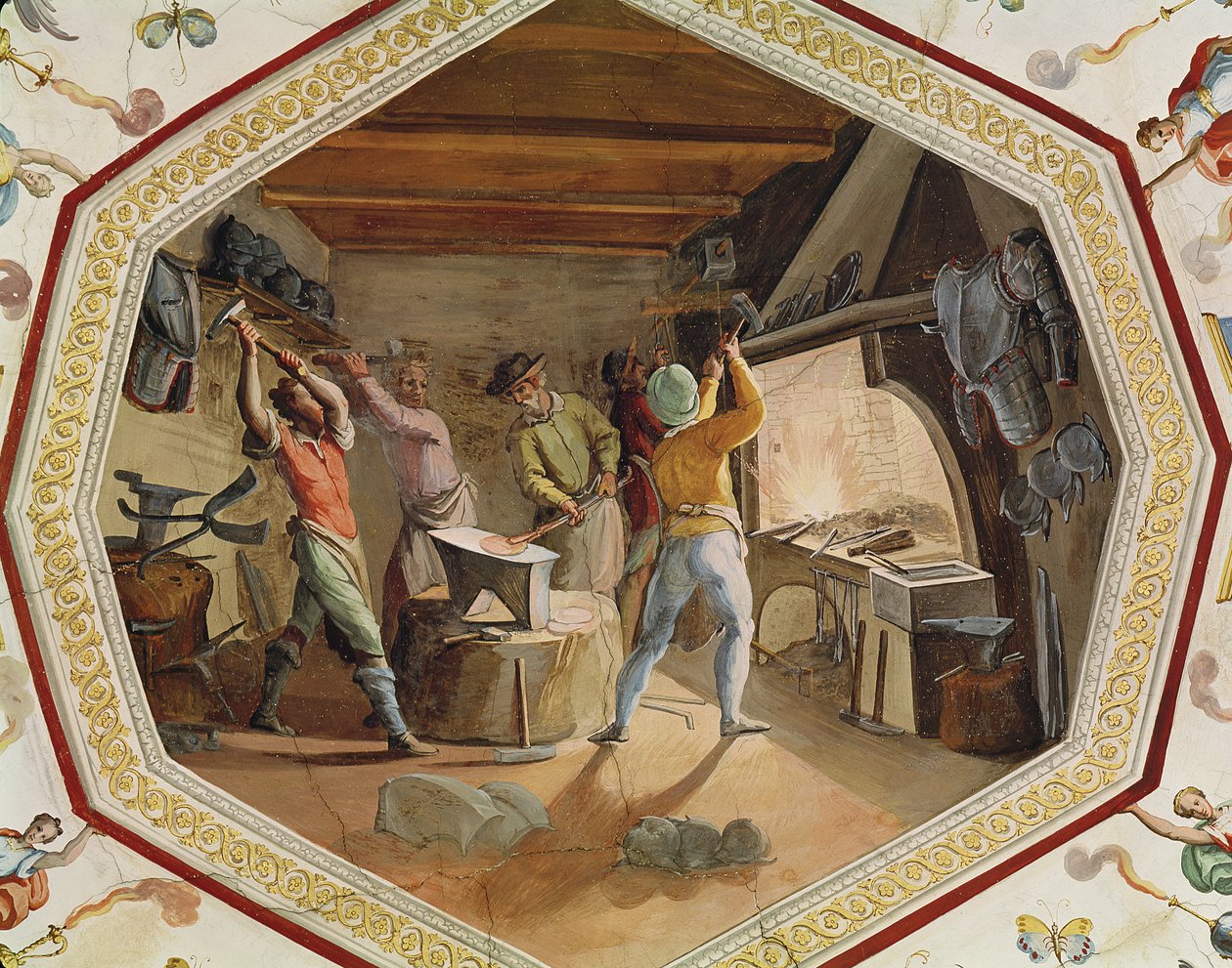 Armadura de Fabricação de Bernardino Barbatelli Poccetti
