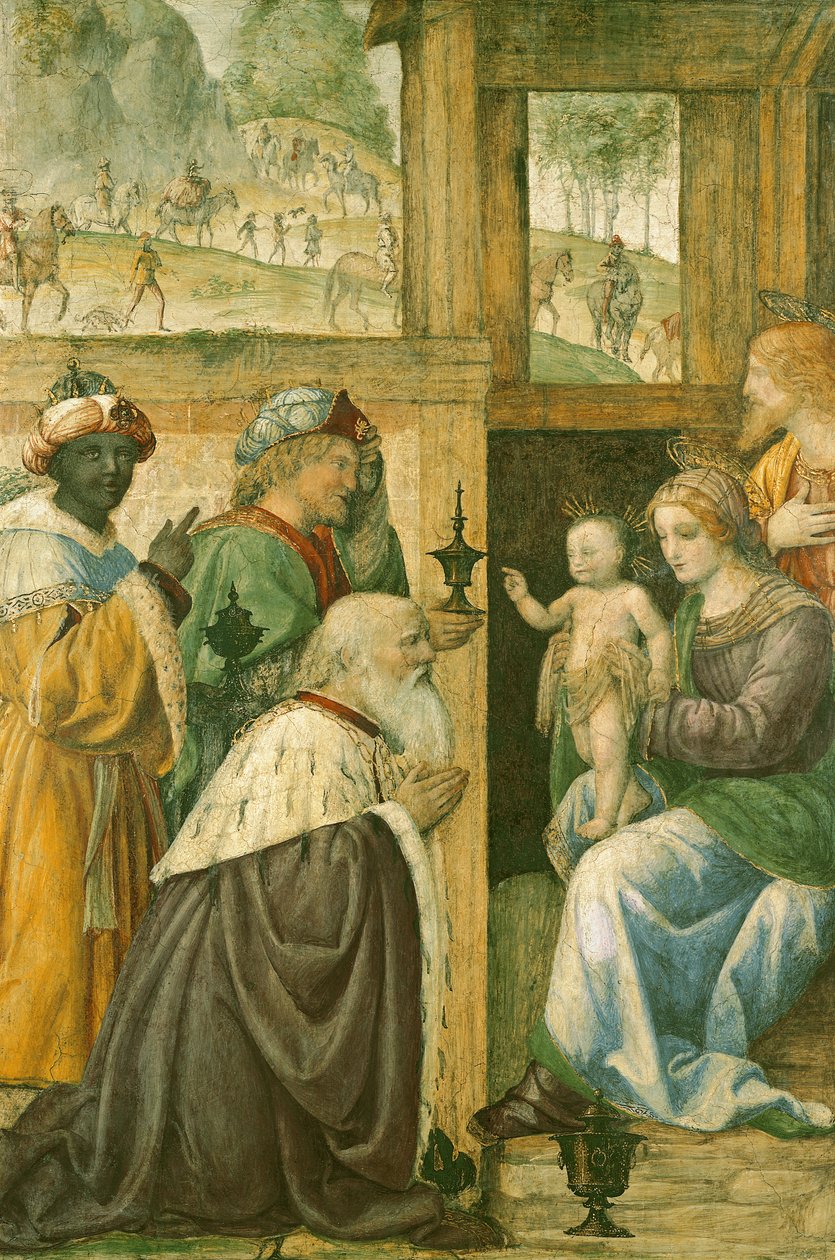 Adoração dos Magos de Bernardino Luini
