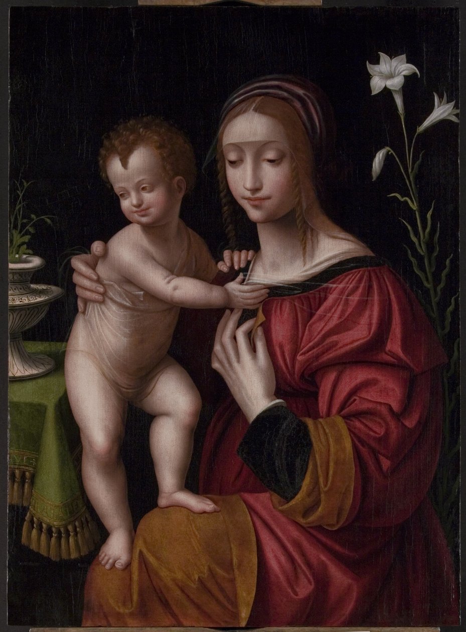 Madonna e criança de Bernardino Luini