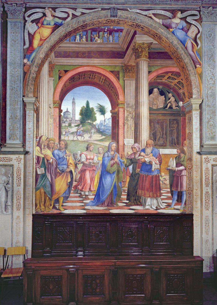 Apresentação no Templo, 1525 de Bernardino Luini