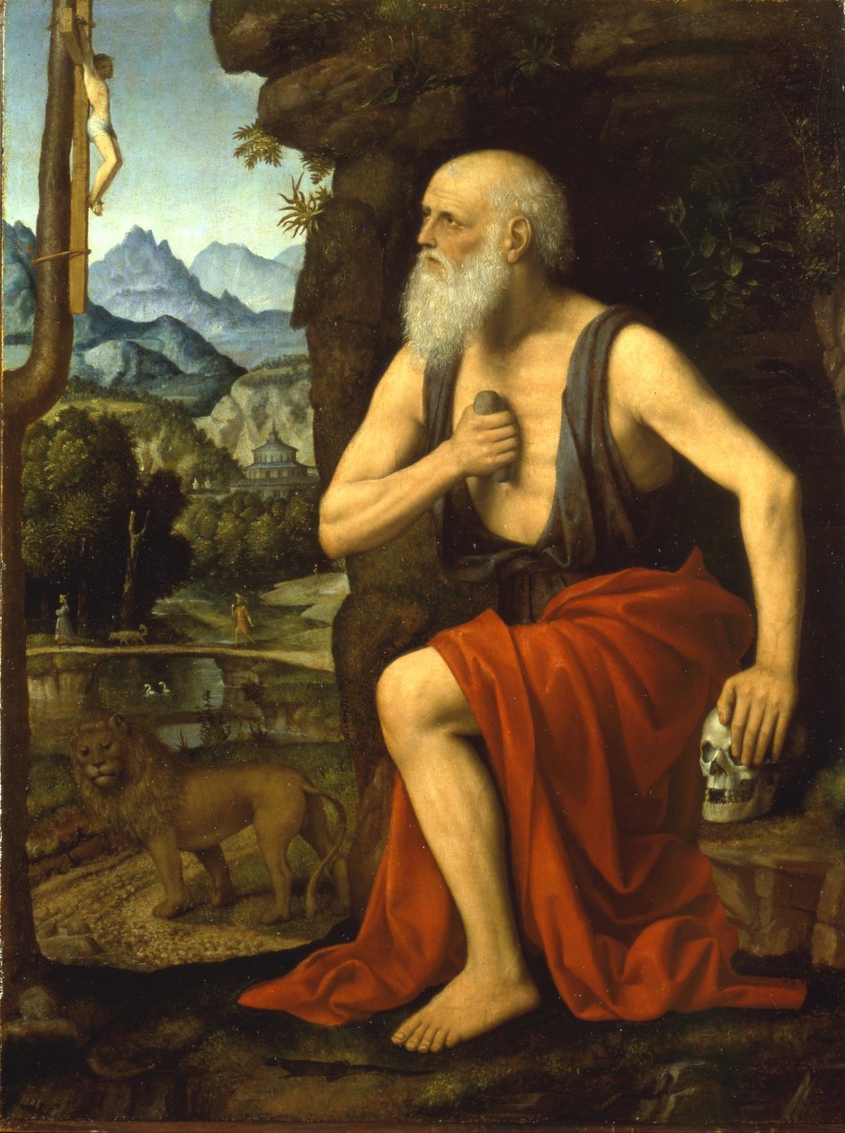São Jerônimo em Penitence de Bernardino Luini