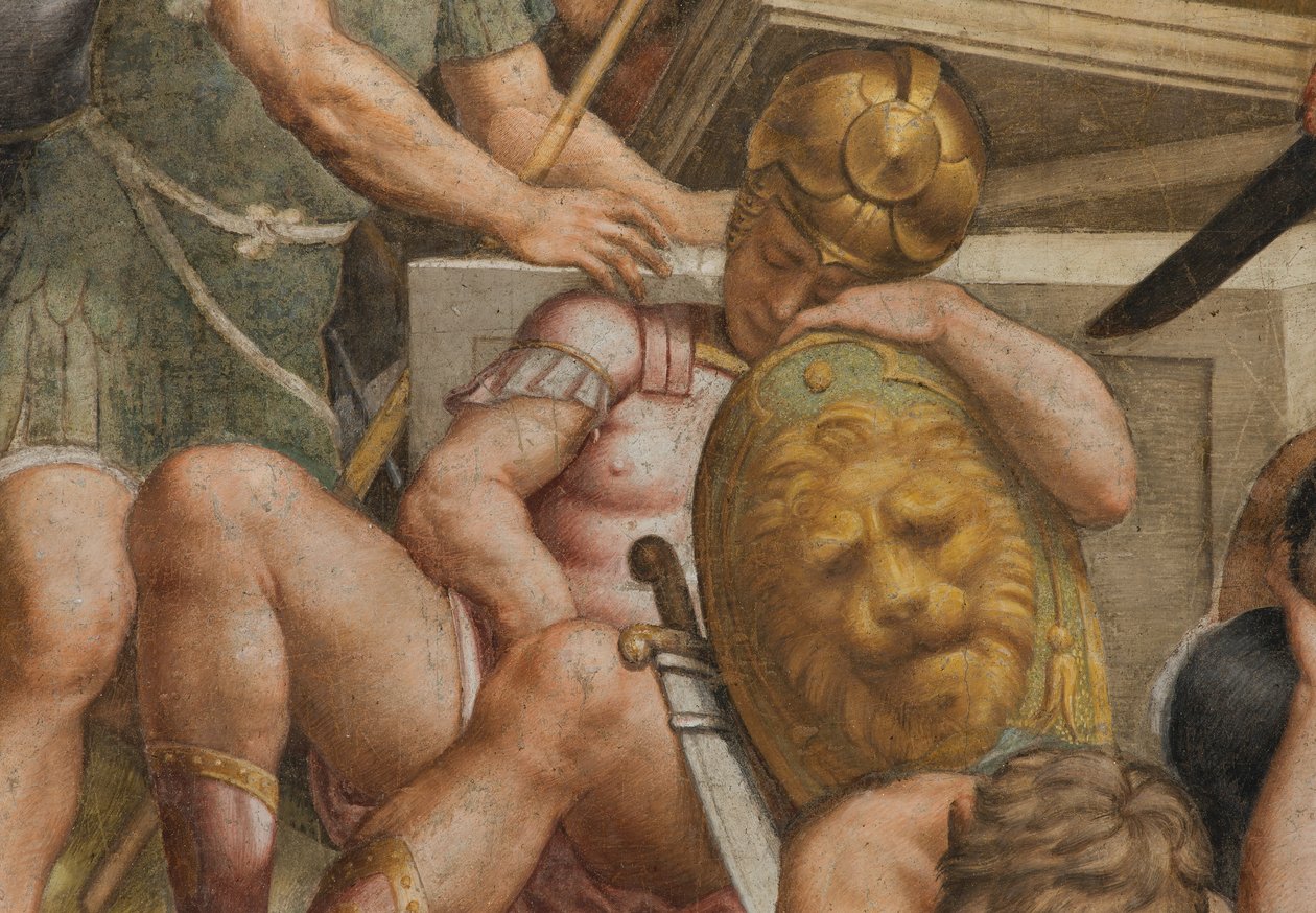 Counterfaccata, Bernardino Gatti, Ressurreição 1529, Detalhe de Bernardino Gatti