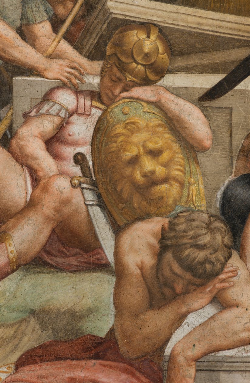 Counterfaccata, Bernardino Gatti, Ressurreição 1529, Detalhe de Bernardino Gatti