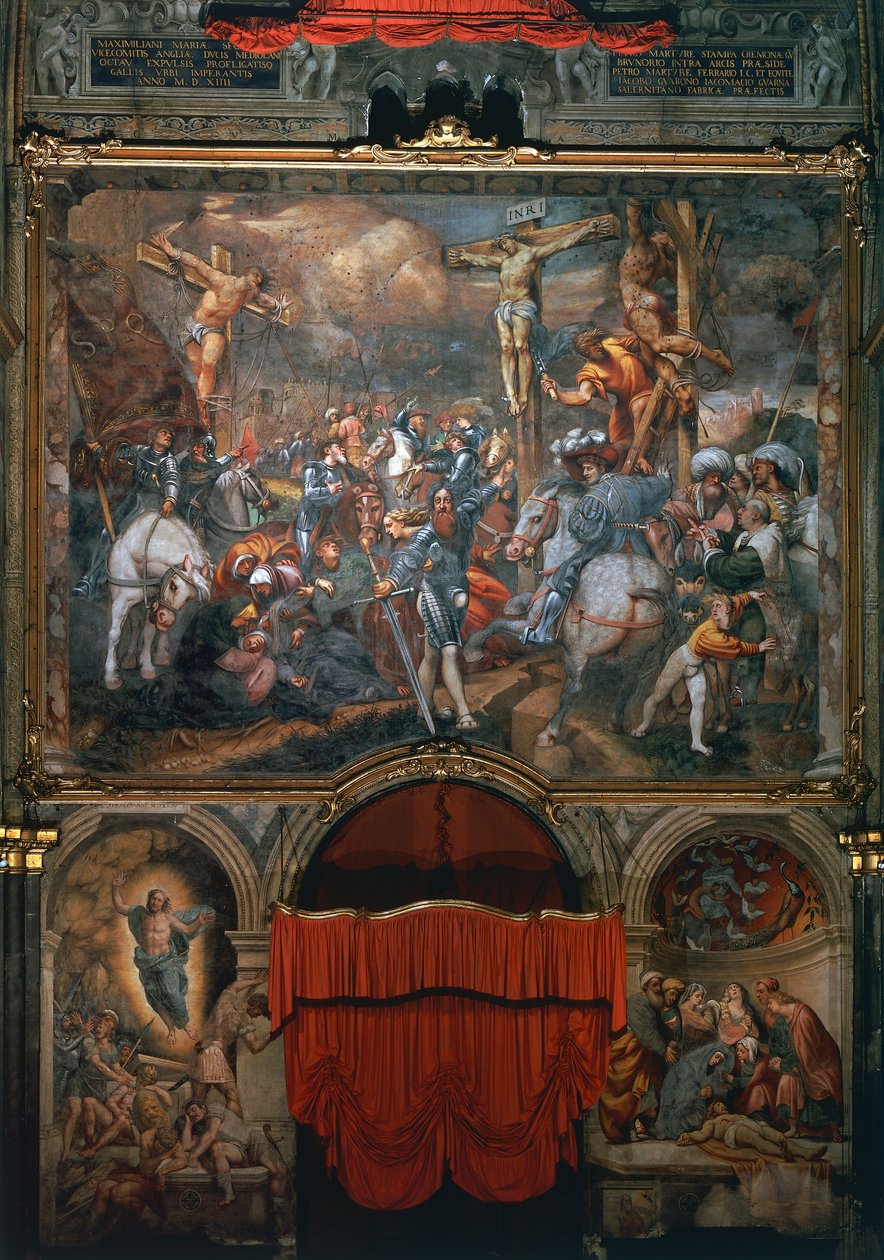 Crucificação e Depósito de Bernardino Gatti