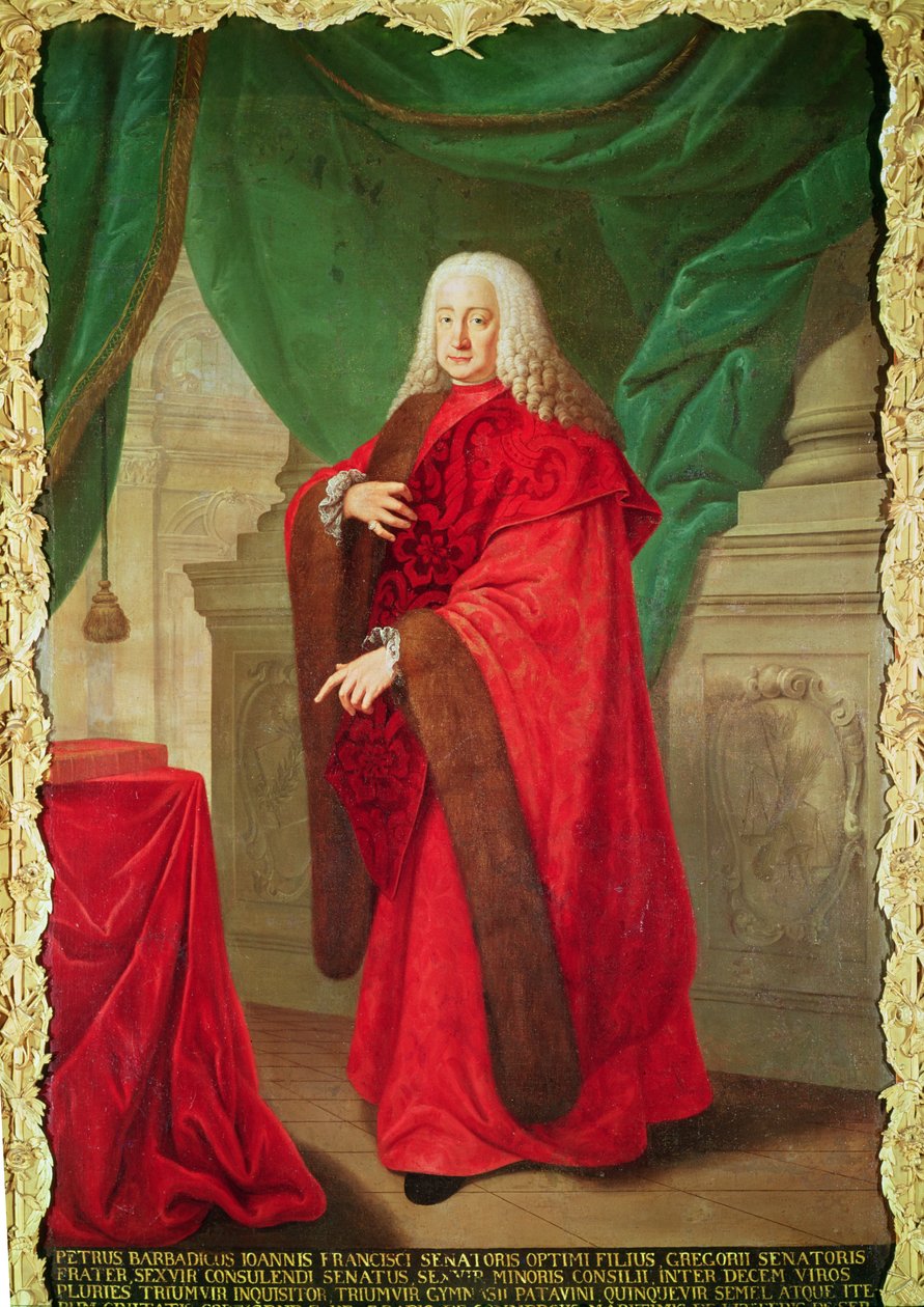 Retrato de Doge Piero Barbarigo de Bernardino Castelli