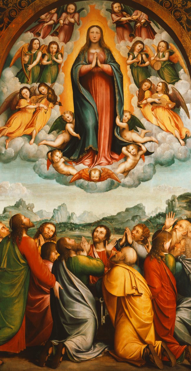 A Assunção da Virgem de Bernardino Ferrari