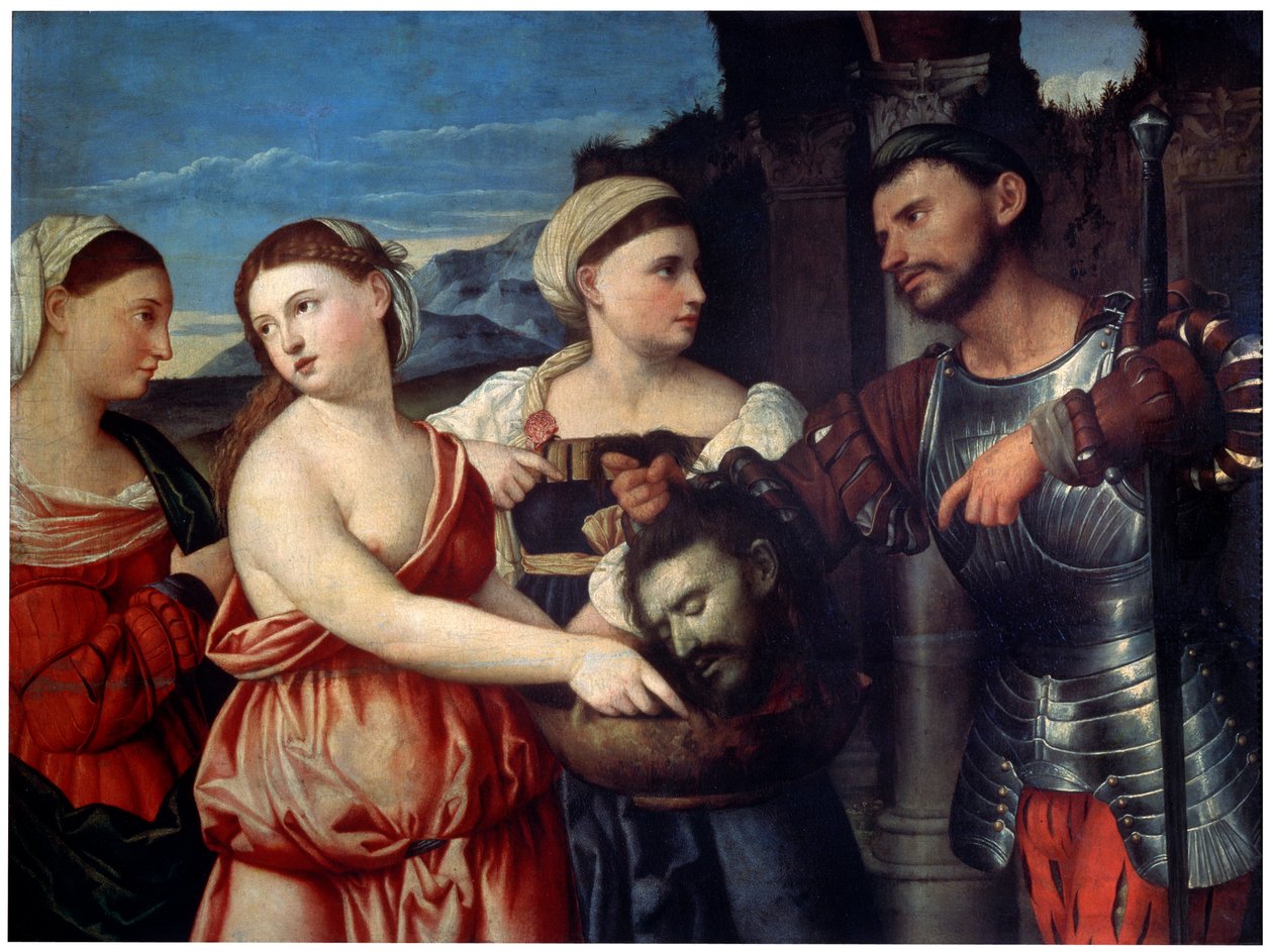Salomé, século XVI de Bernardino Licinio