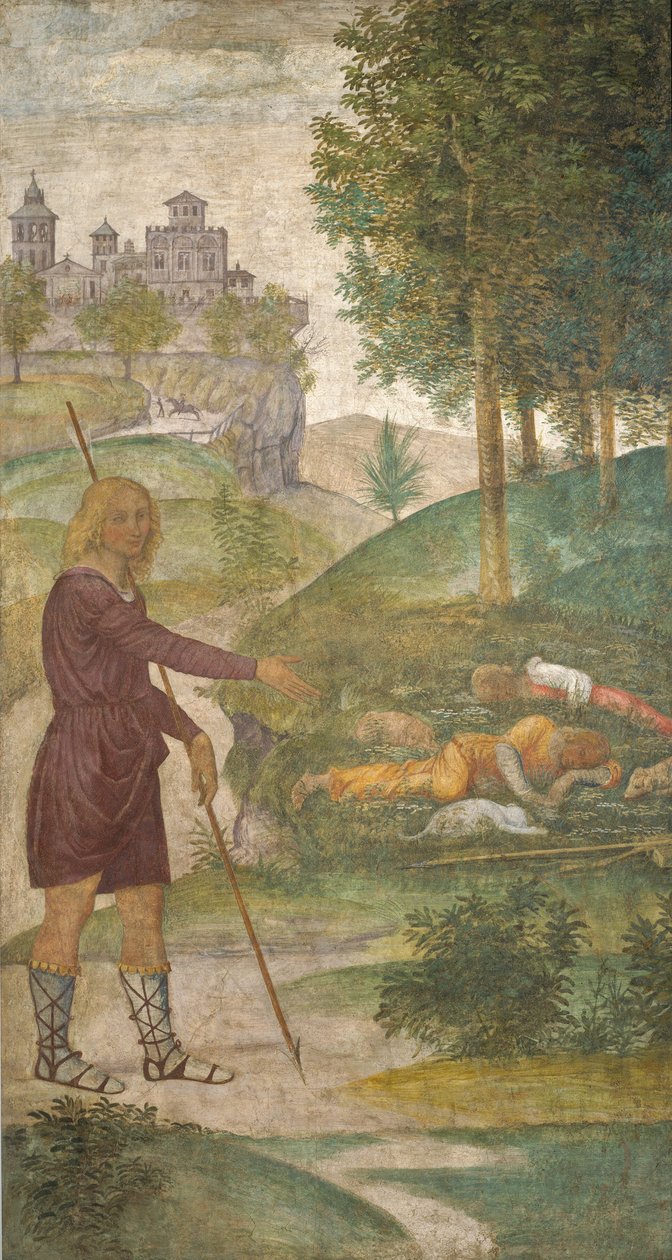 Céfalo e as Ninfas, c. 15201522. de Bernardino Luini