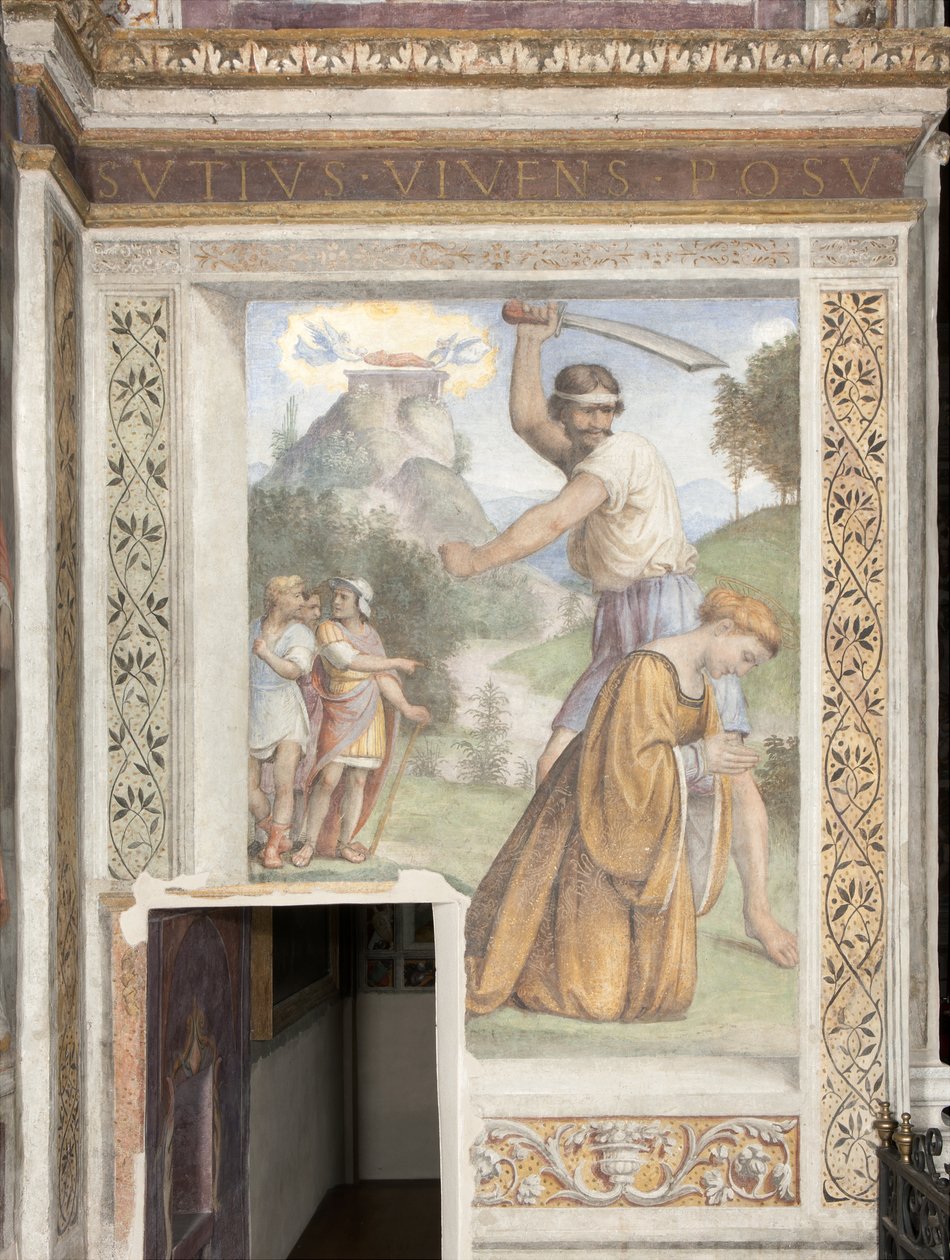 Decapitação de Santa Catarina de Alexandria, Capela de Besozzi de Bernardino Luini