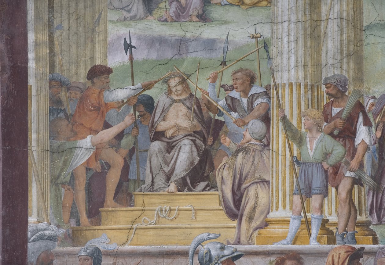 Pormenor da Paixão e Crucificação de Cristo de Bernardino Luini