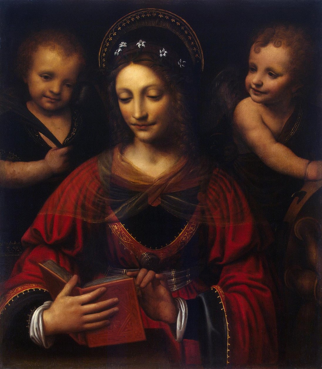 Italiano: Santa Caterina St Catherine de Bernardino Luini