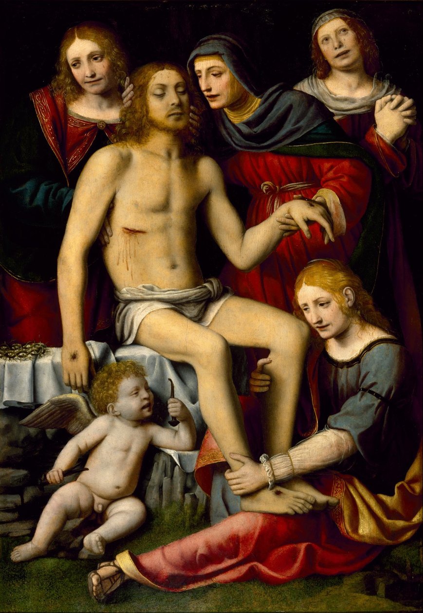 Lamentação sobre o Cristo morto de Bernardino Luini